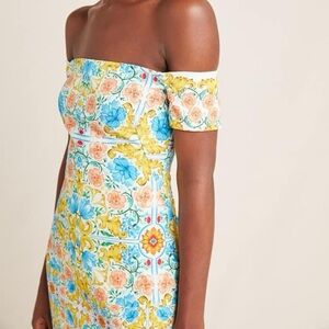 Black Halo Anthro Wiggle Dress